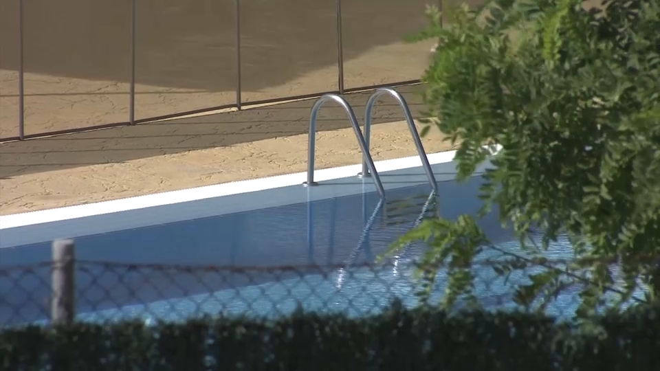 Piscina en una imagen de archivo