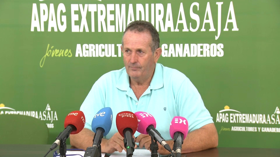 Juan Metidieri, presidente de Apag Extremadura Asaja