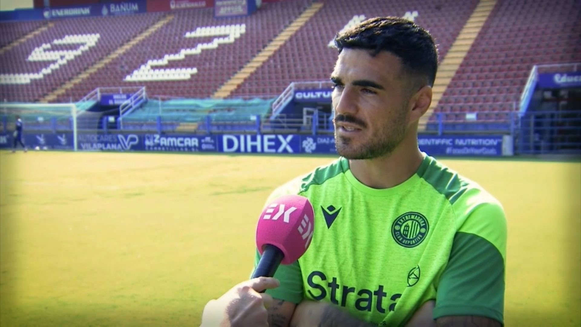  jugador del CD Extremadura, Diego Díaz