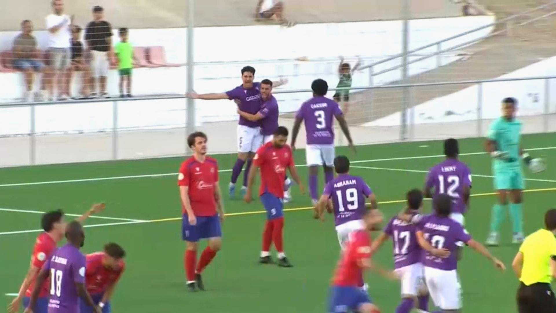 Partido Copa Federación Villanovense contra Quintana
