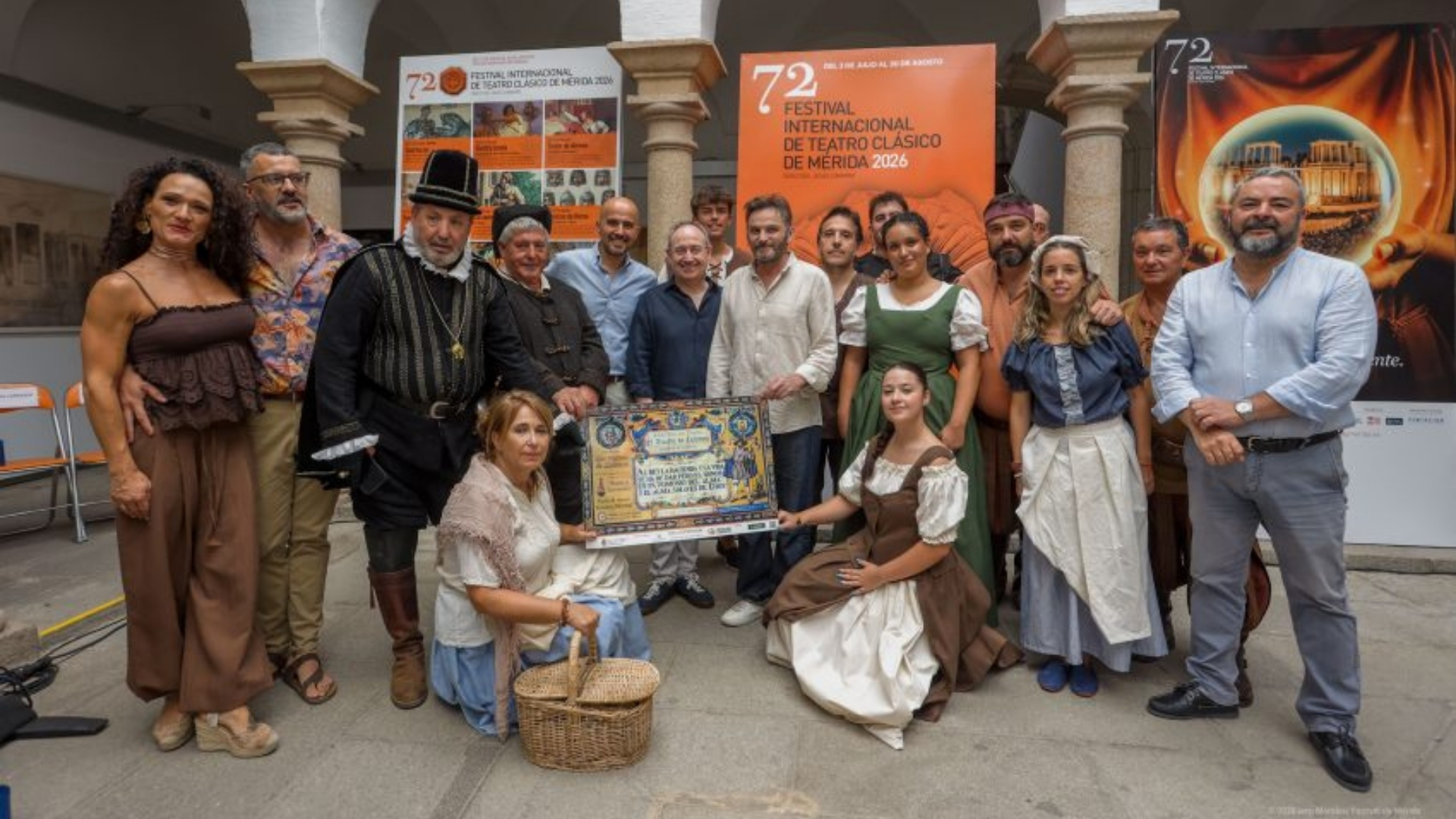 Fernando Tejero apadrina El alcalde de Zalamea