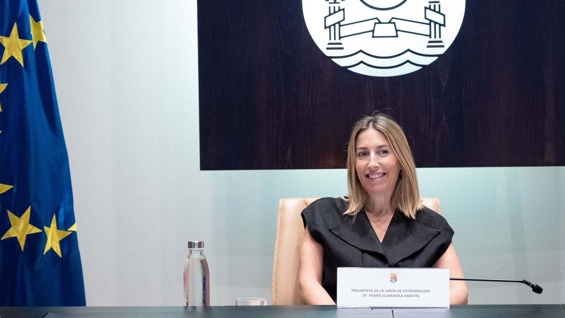 María Guardiola, presidenta de la Junta de Extremadura
