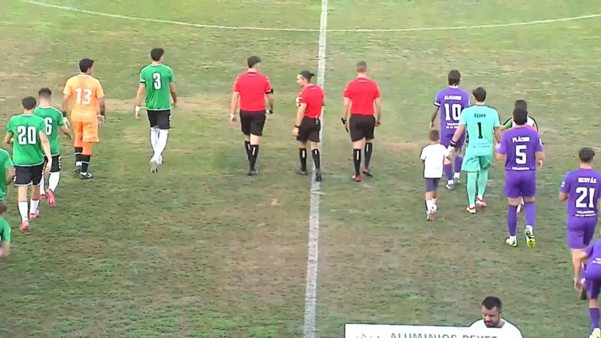 El CP Cacereño y el CF Villanovense 