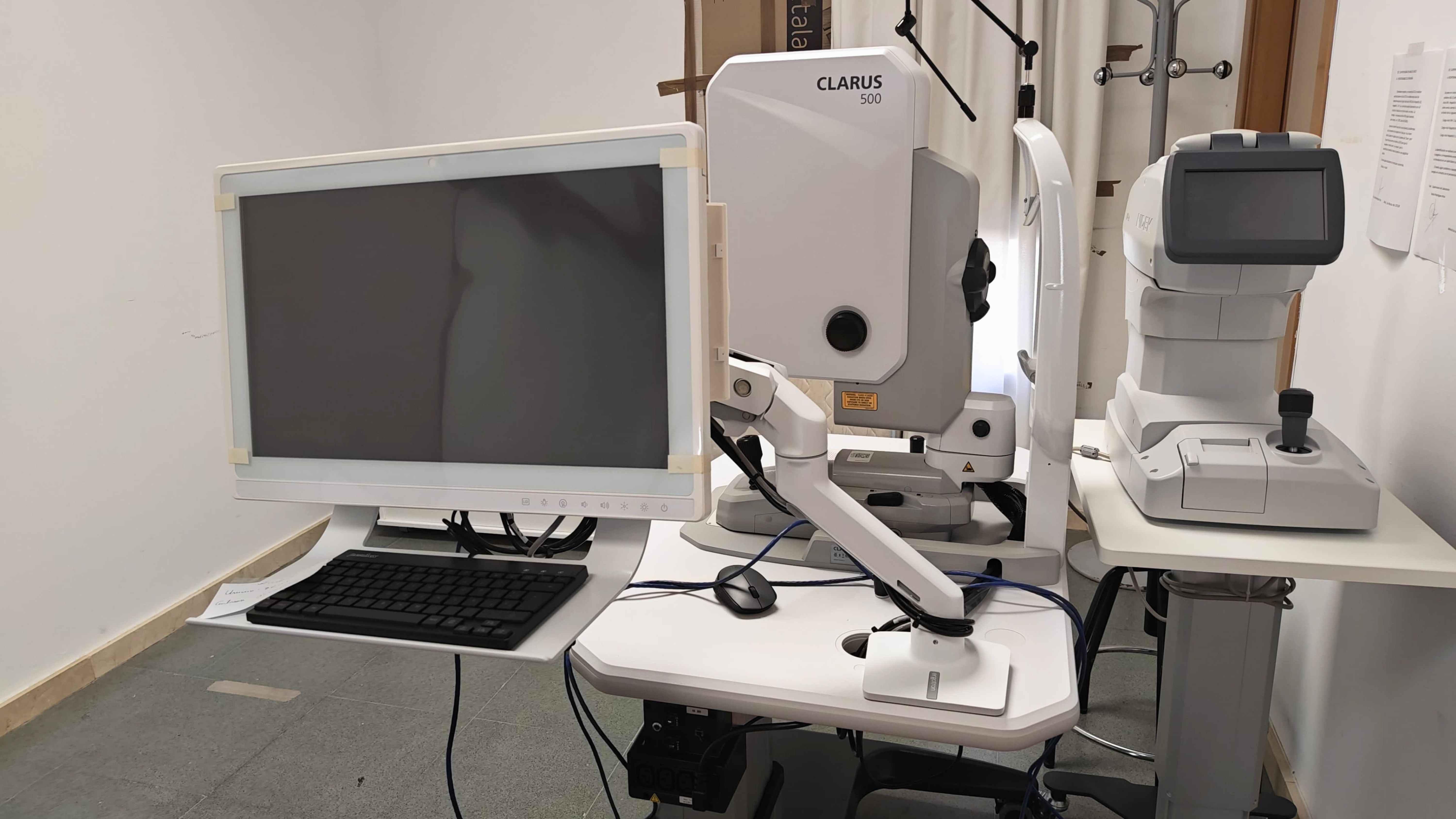 Retinógrafos nuevos en los centros de salud. 