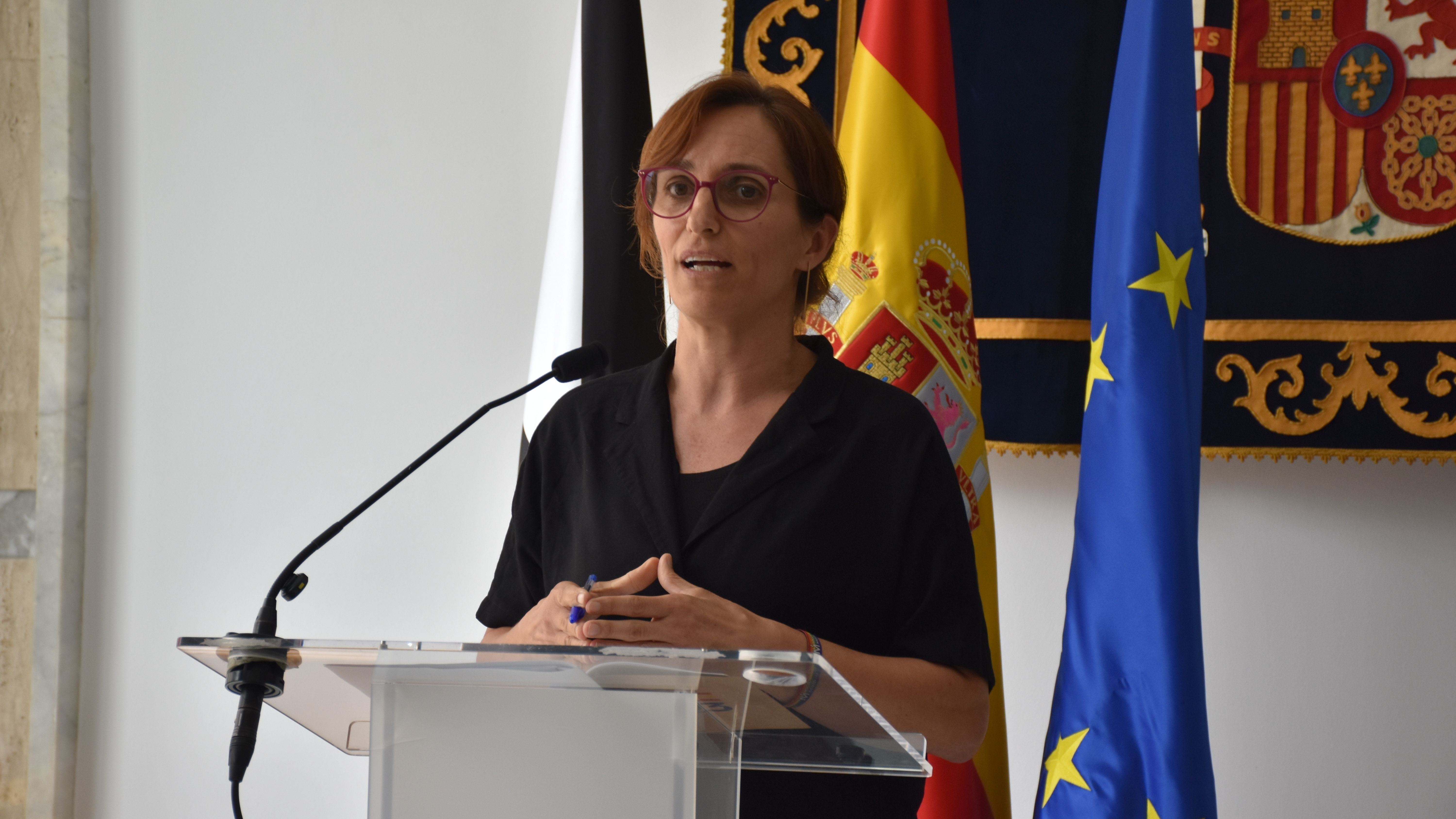 La ministra de Sanidad, Mónica García.