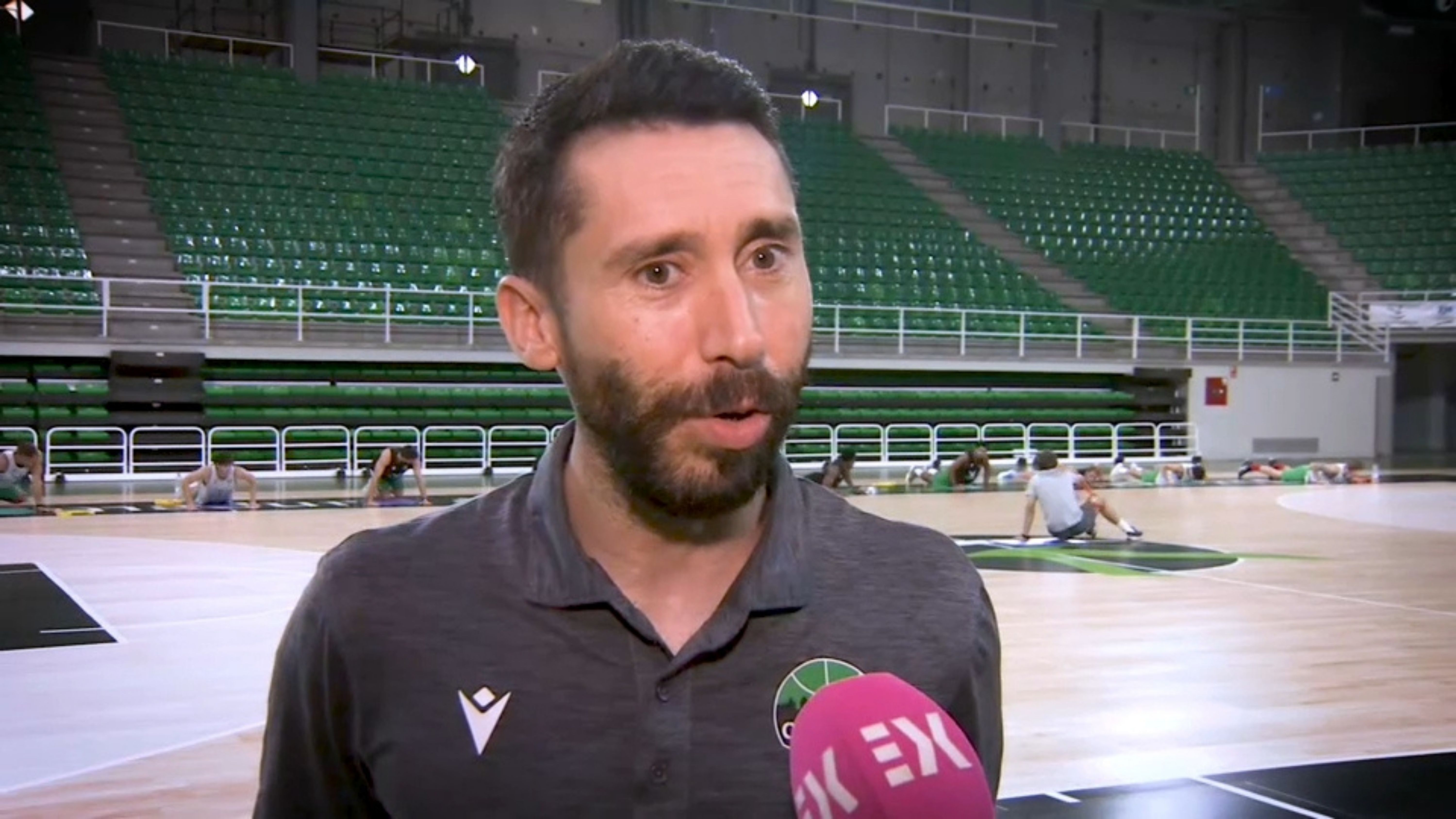 Jacinto Carbajal, entrenador del Cáceres Basket