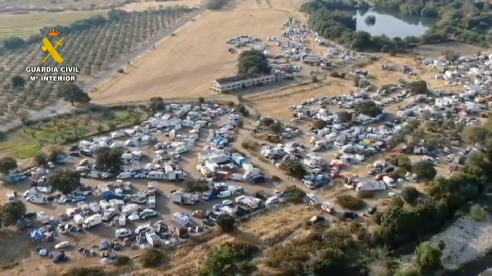 Macrofiesta en La Granja