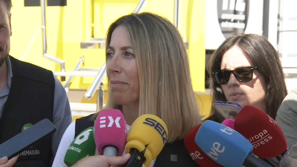 María Guardiola, presidenta de la Junta de Extremadura
