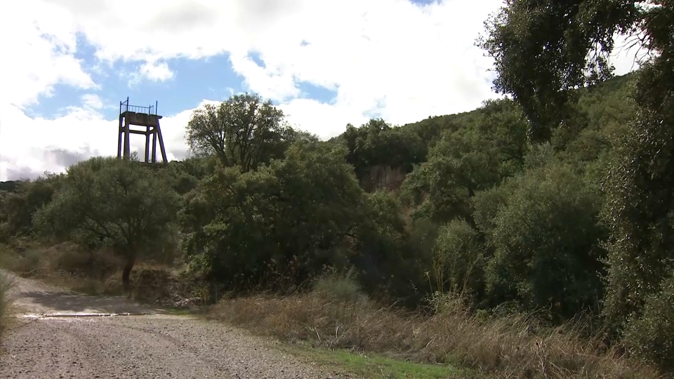 Terrenos de la mina de litio de Valdeflores
