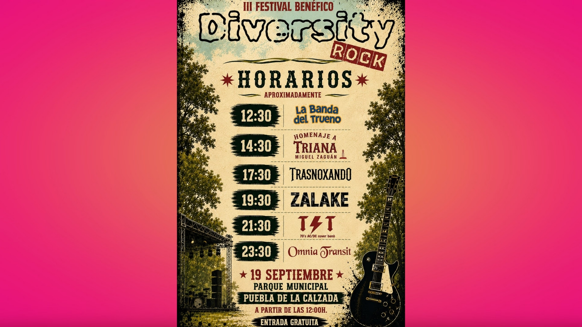 III Festival Benéfico Diversity Rock
