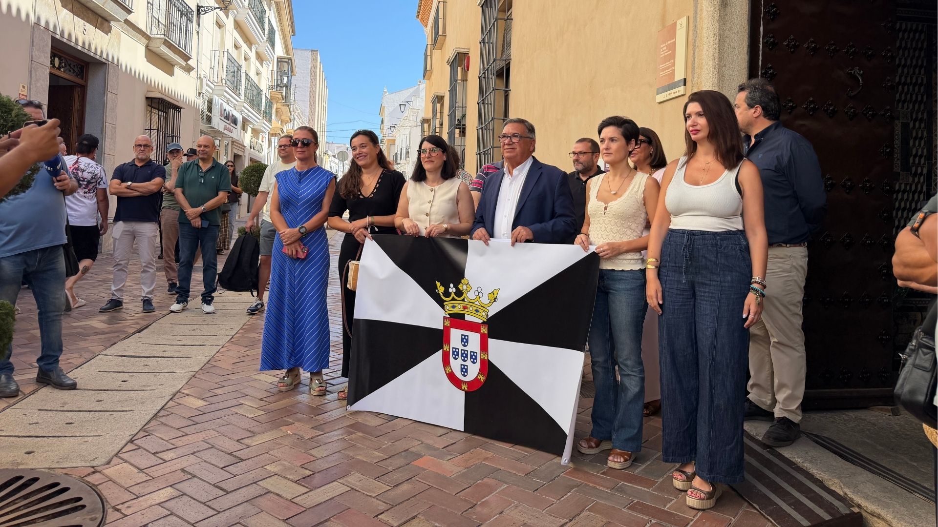 Concentración en Almendralejo a favor de Ceuta