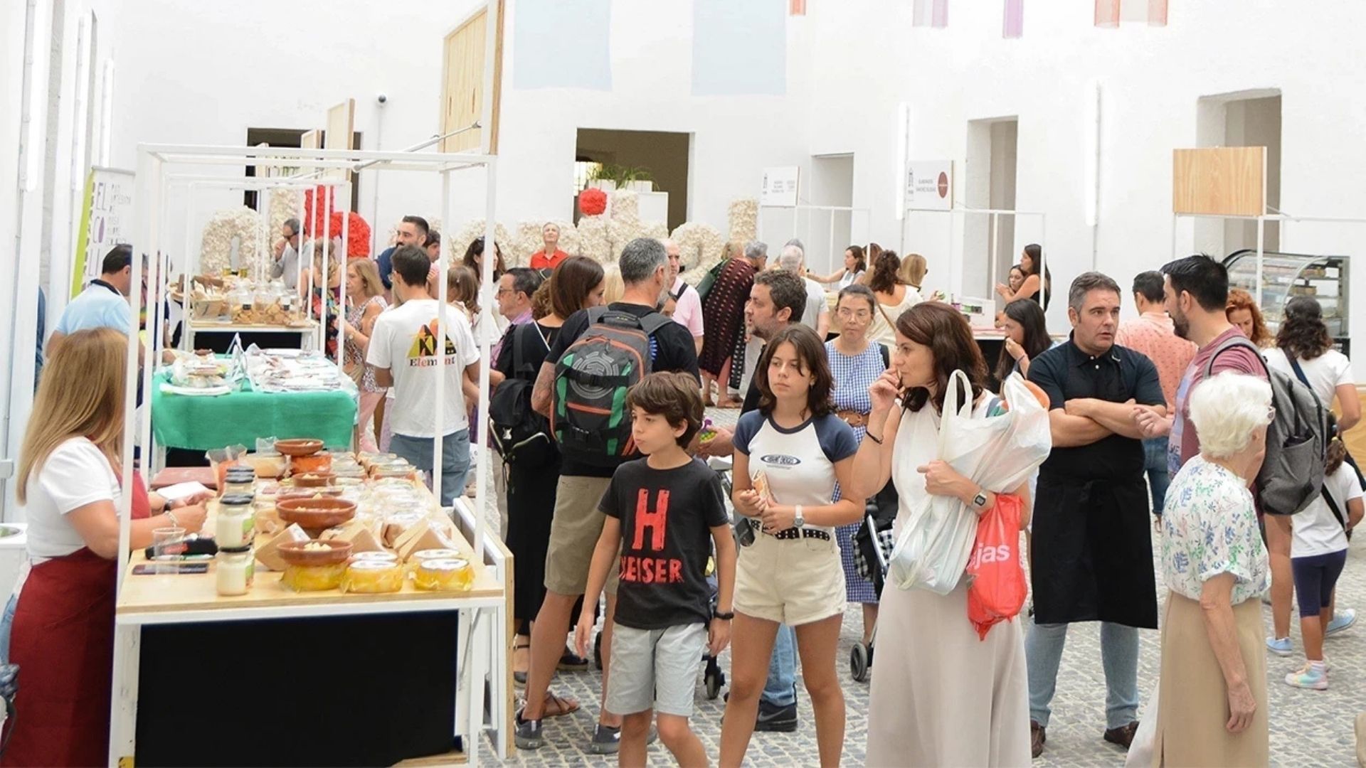 Mercado de Productos Locales en una imagen de archivo