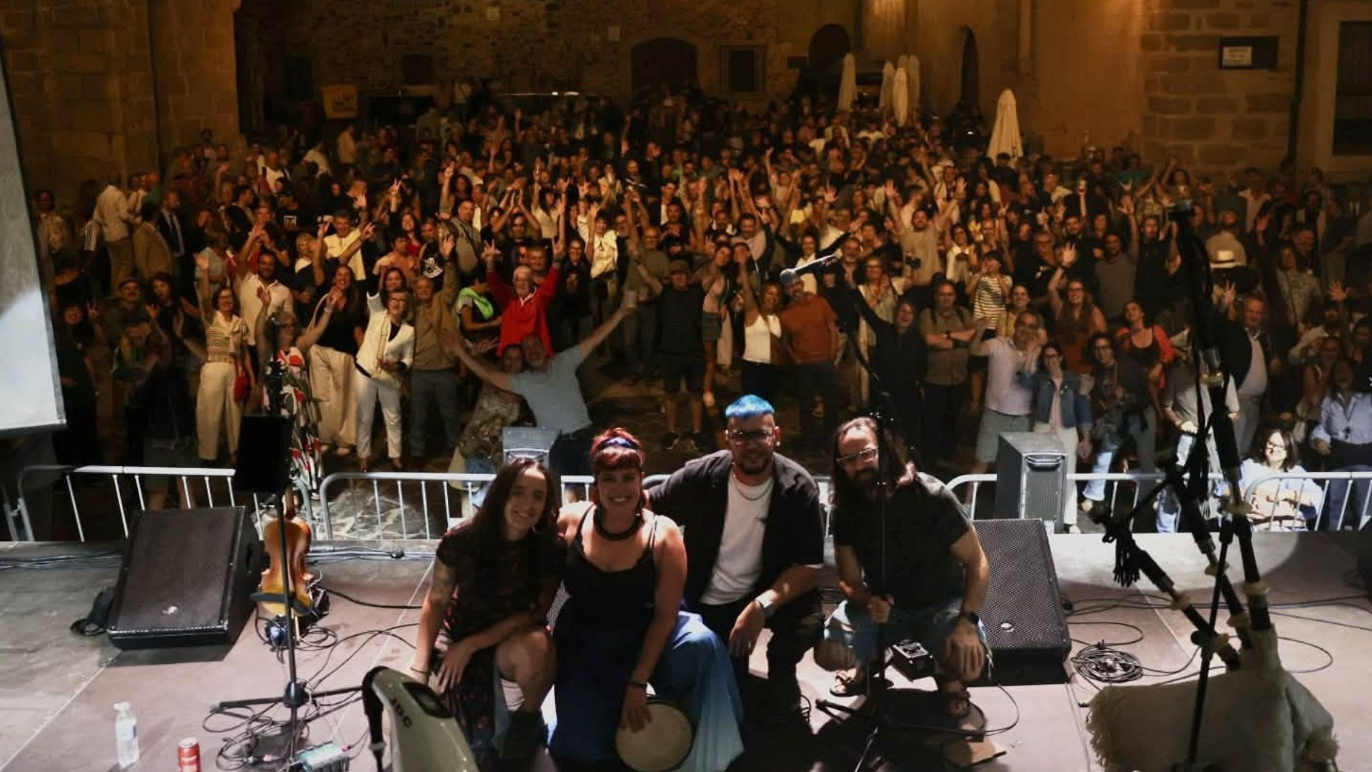 Concierto del jueves en el Cáceres Irish Fleadh