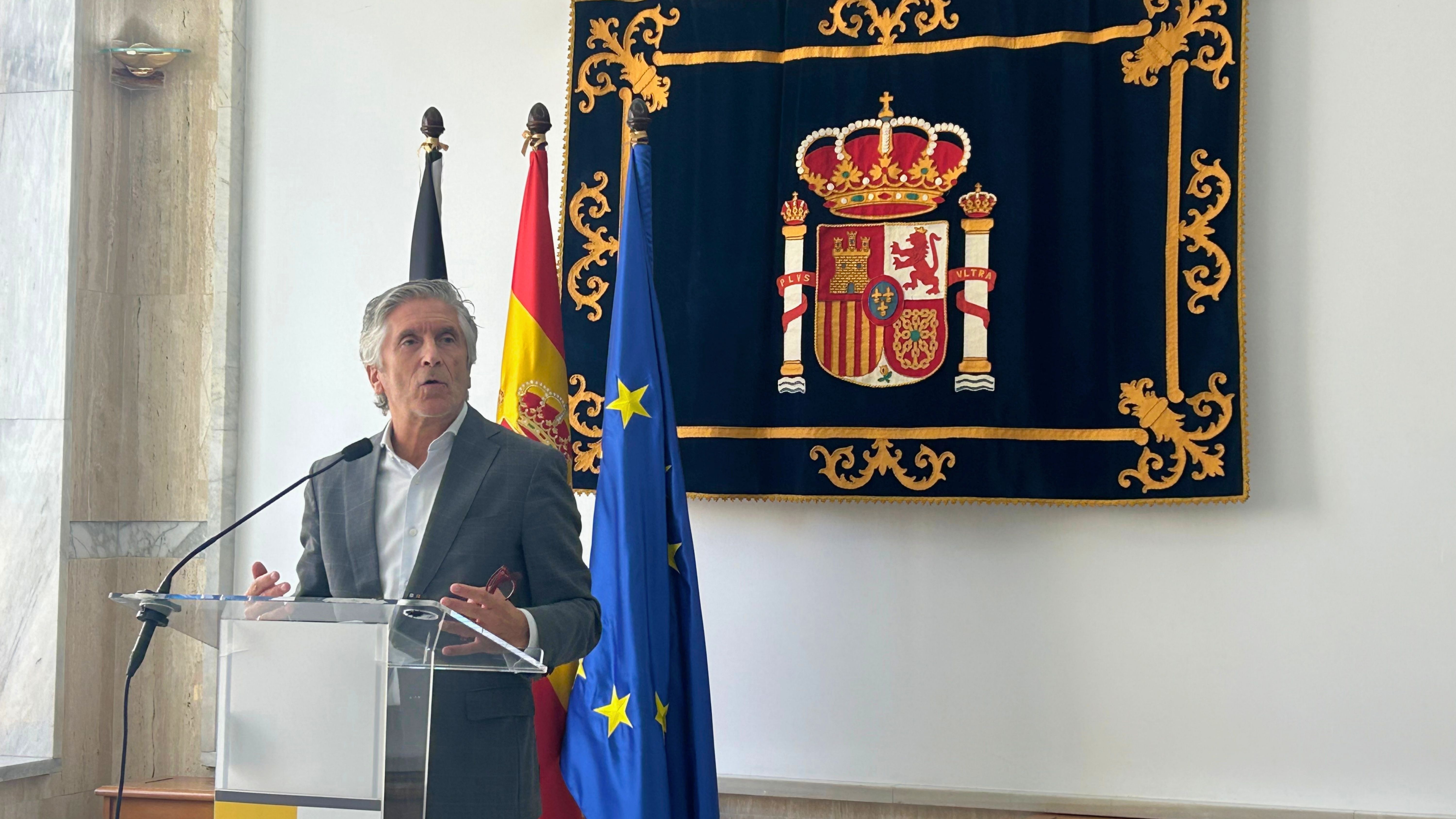 El ministro del Interior, Fernando Grande-Marlaska.
