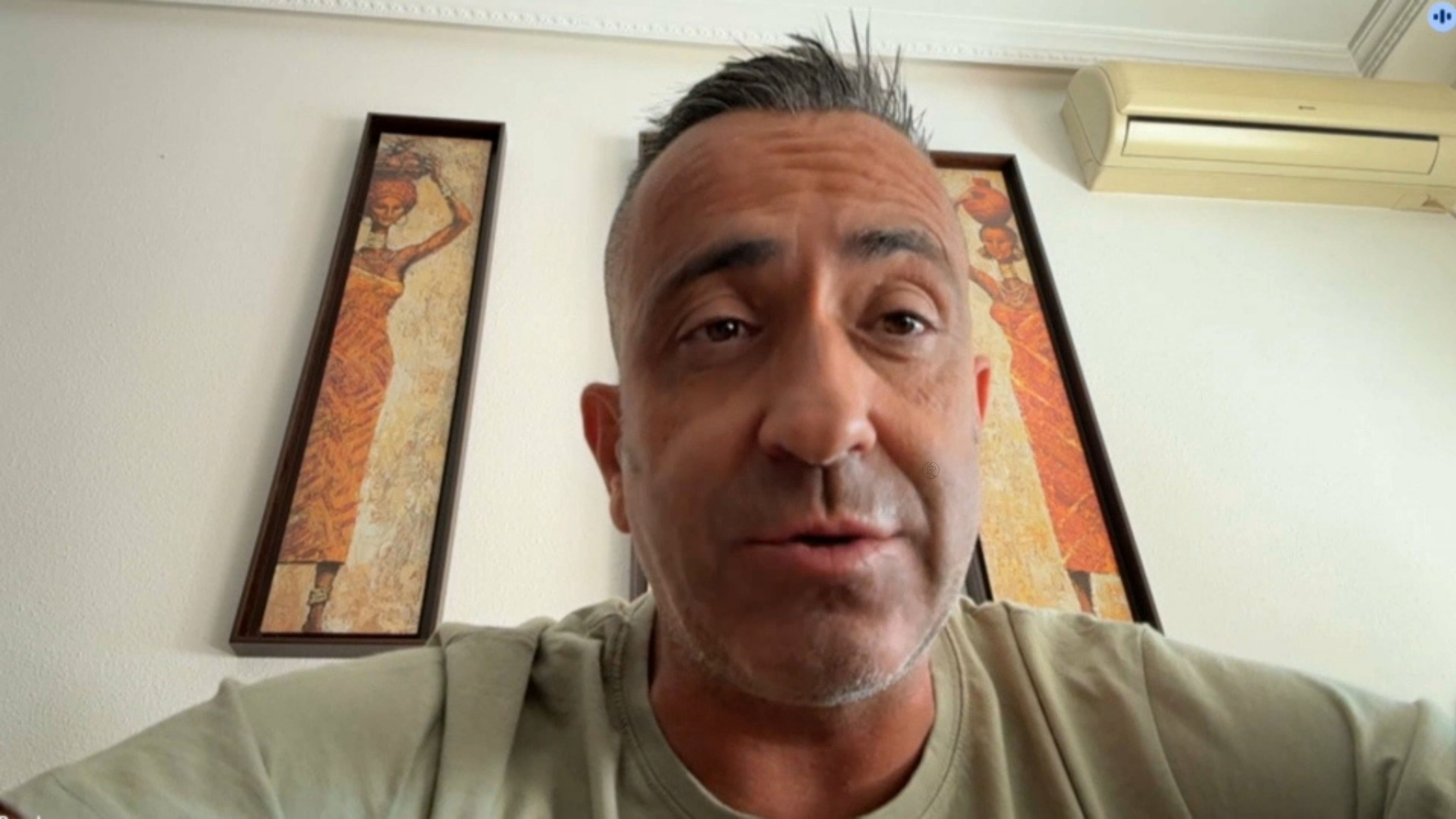 Beni Besale, entrenador del Talayuela. 