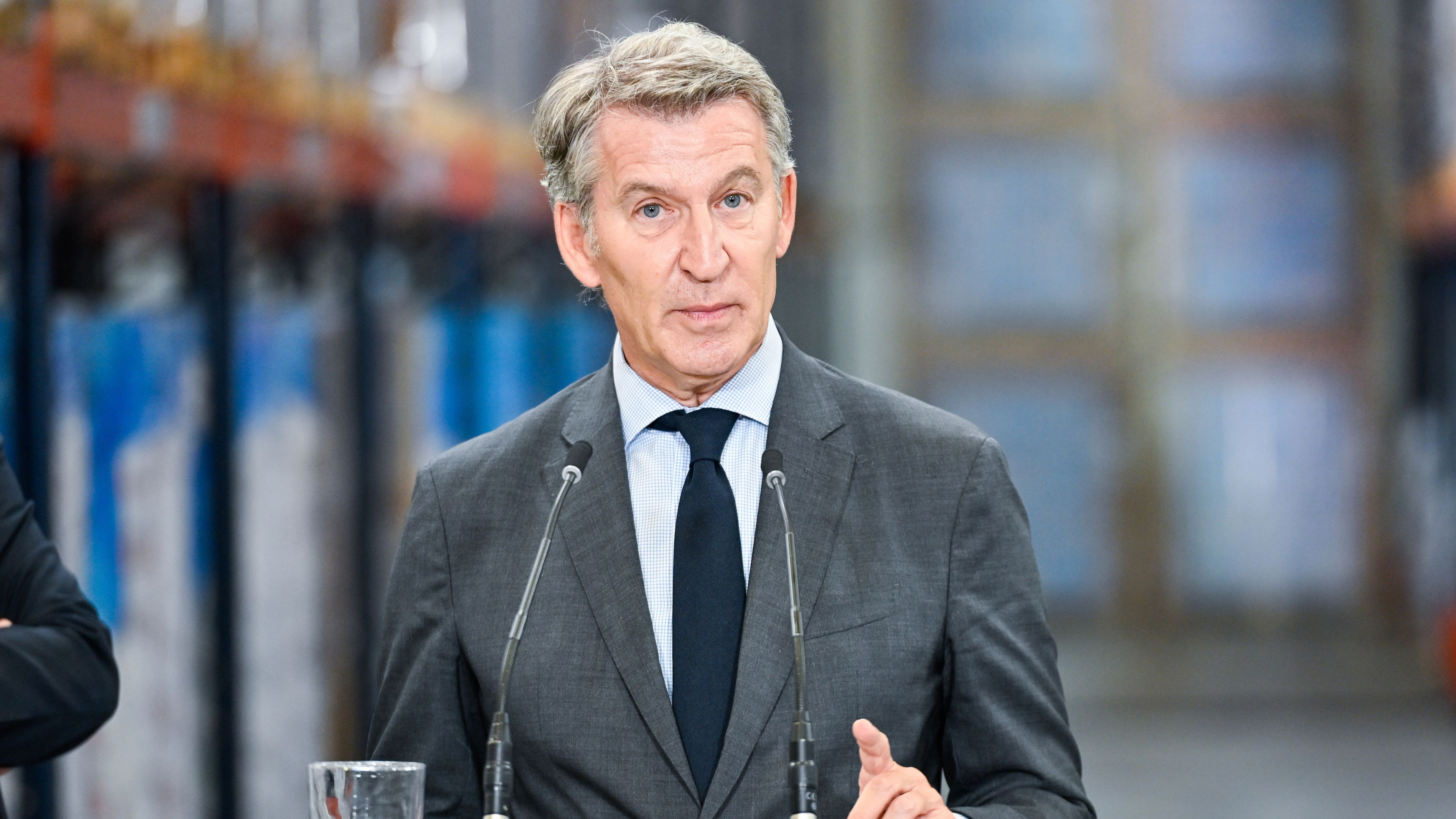 El presidente del Partido Popular, Alberto Núñez Feijóo.