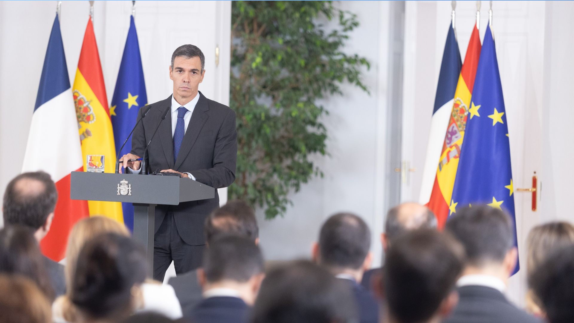 Pedro Sánchez, presidente del Gobierno