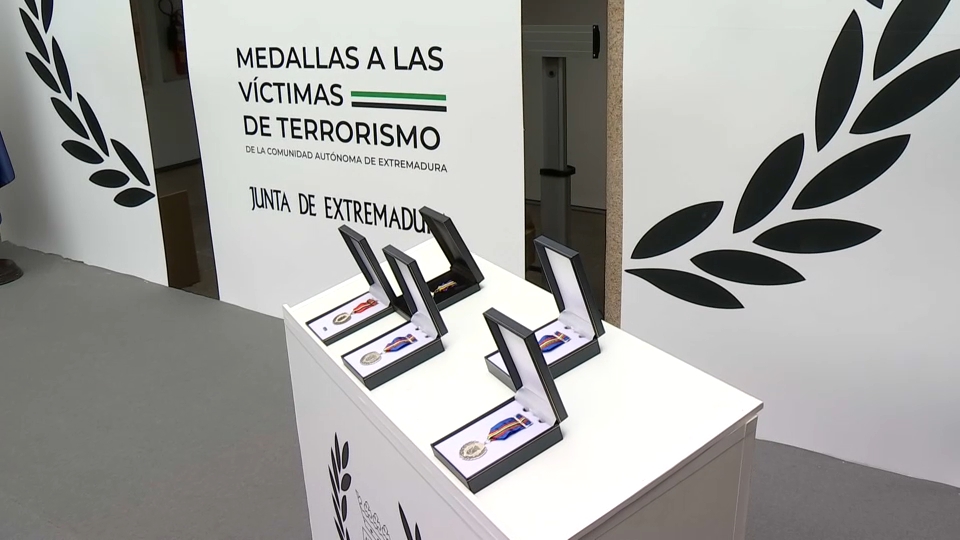 Medallas a las víctimas del terrorismo