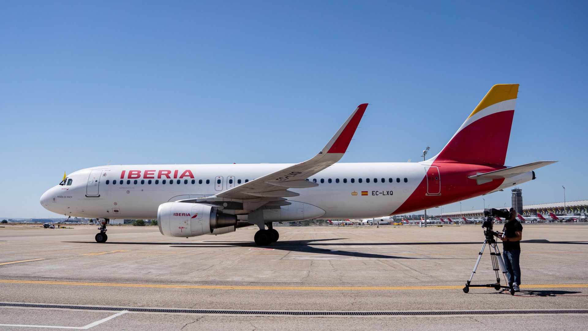 Avión de Iberia en una imagen de archivo