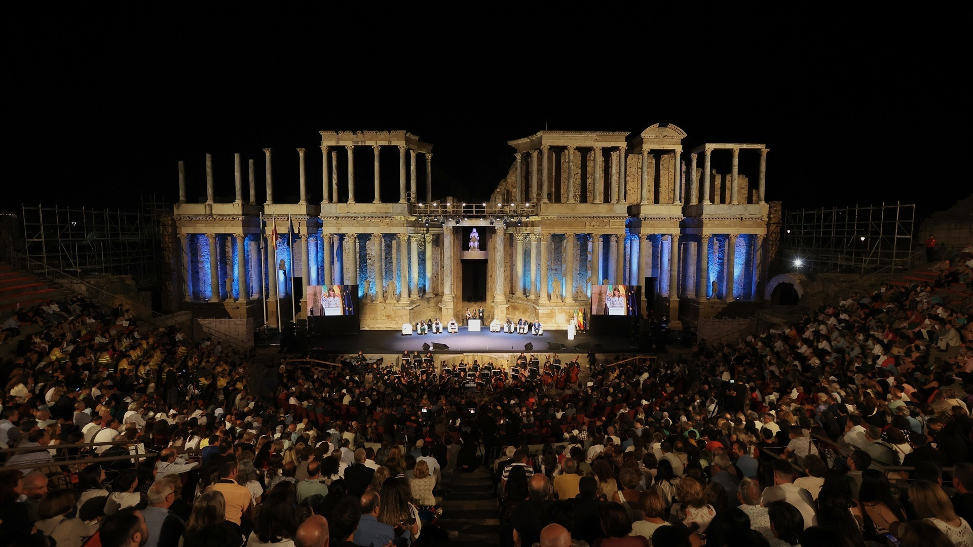 El Teatro Romano de Mérida, distinguido como 'Lugar Mágico de España'