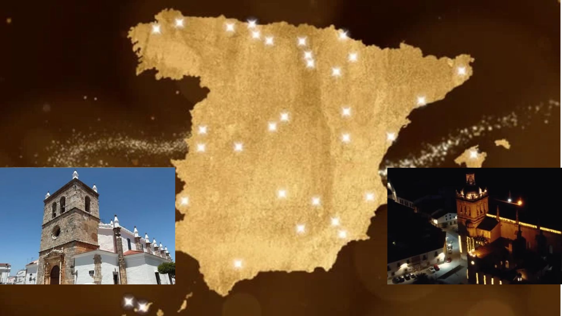 Coria y Olivenza compiten por la iluminación de Ferrero Rocher | Canal ...