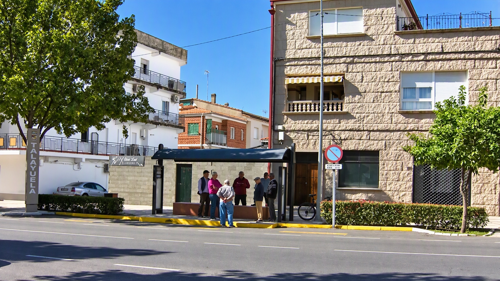 Vencinos de Talayuela. Imagen de Archivo. 