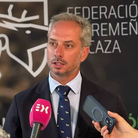 José María Gallardo, presidente de FEDEXCAZA