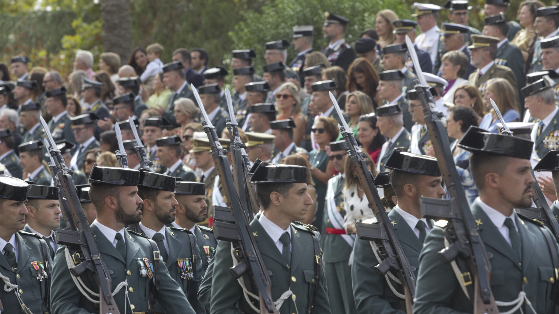 Imagen de archivo de la Guardia Civil en Mérida
