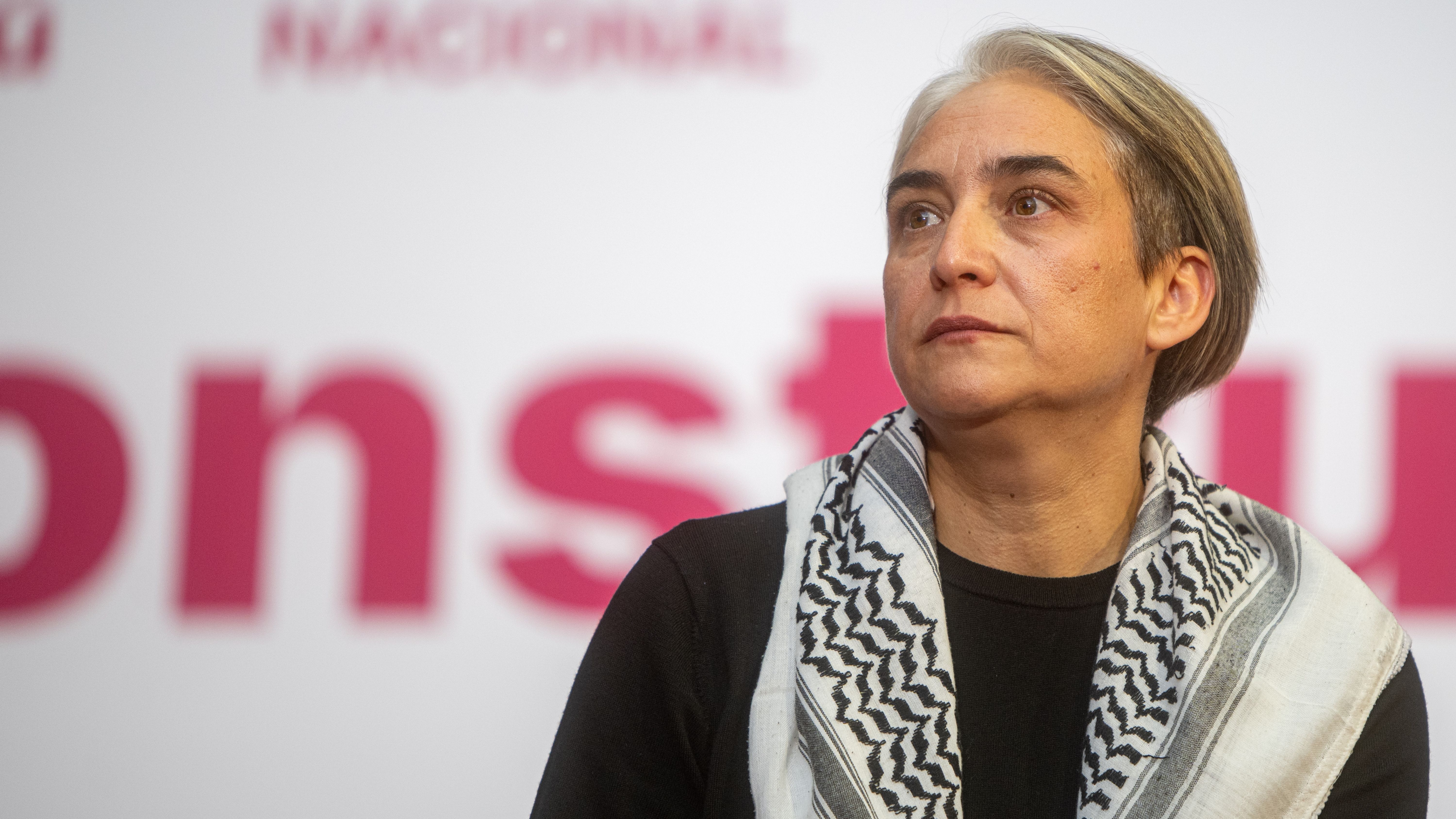 La exalcaldesa de Barcelona y excoordinadora de Catalunya en Comú, Ada Colau.