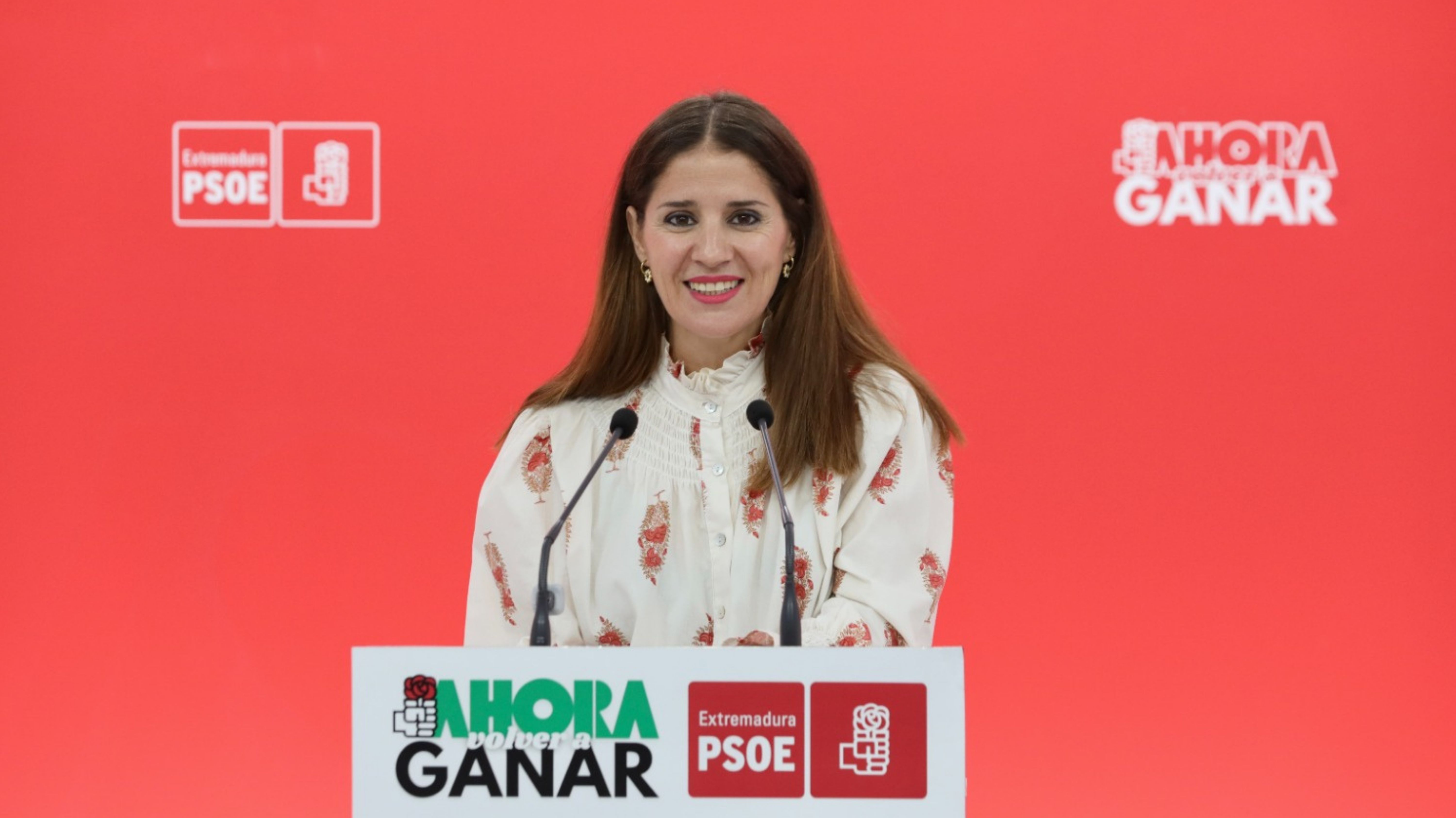 La portavoz del Grupo Parlamentario Socialista en la Asamblea de Extremadura, Isabel Gil Rosiña.