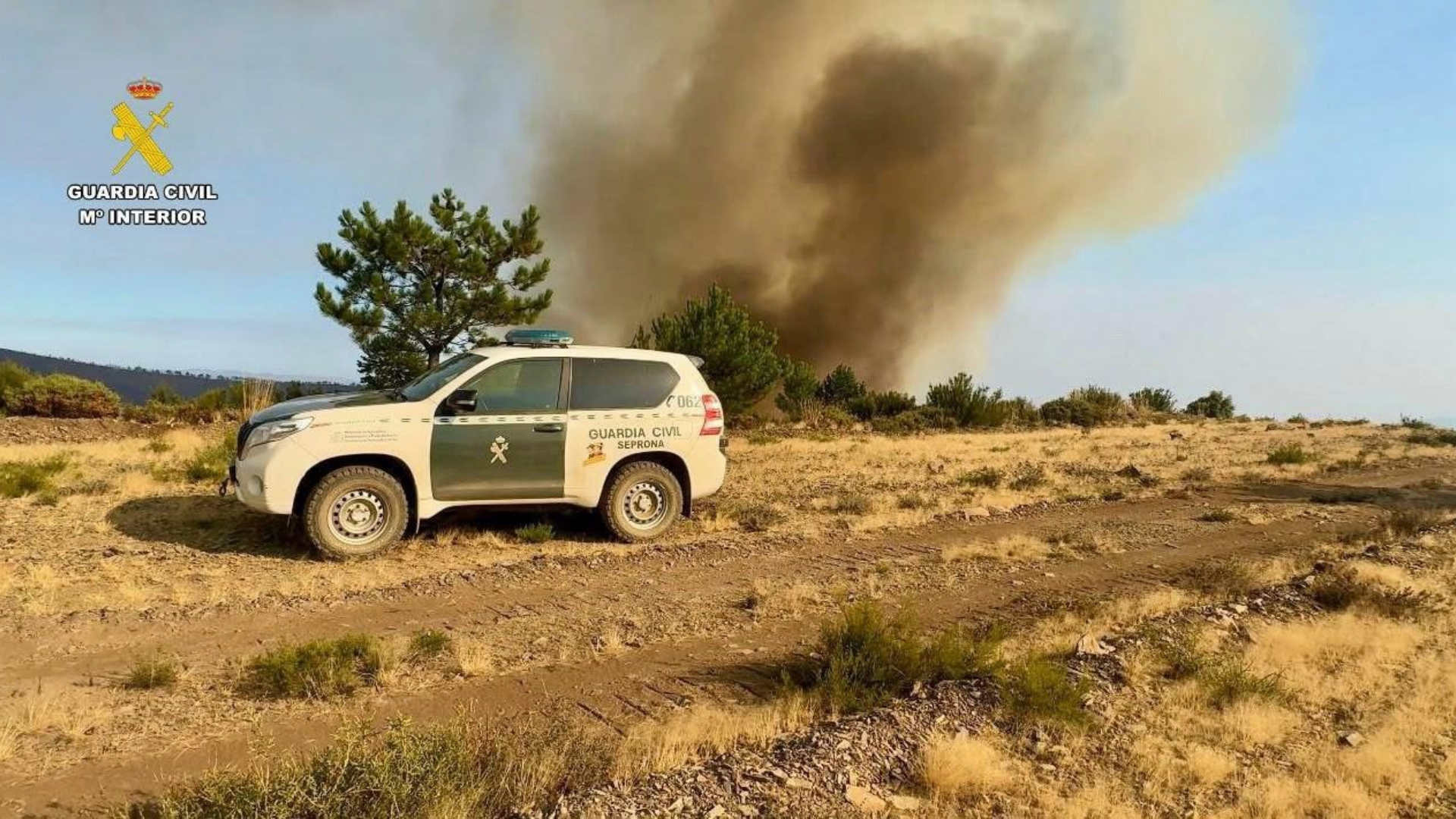 Un detenido y tres investigados por tres incendios en la provincia de Cáceres