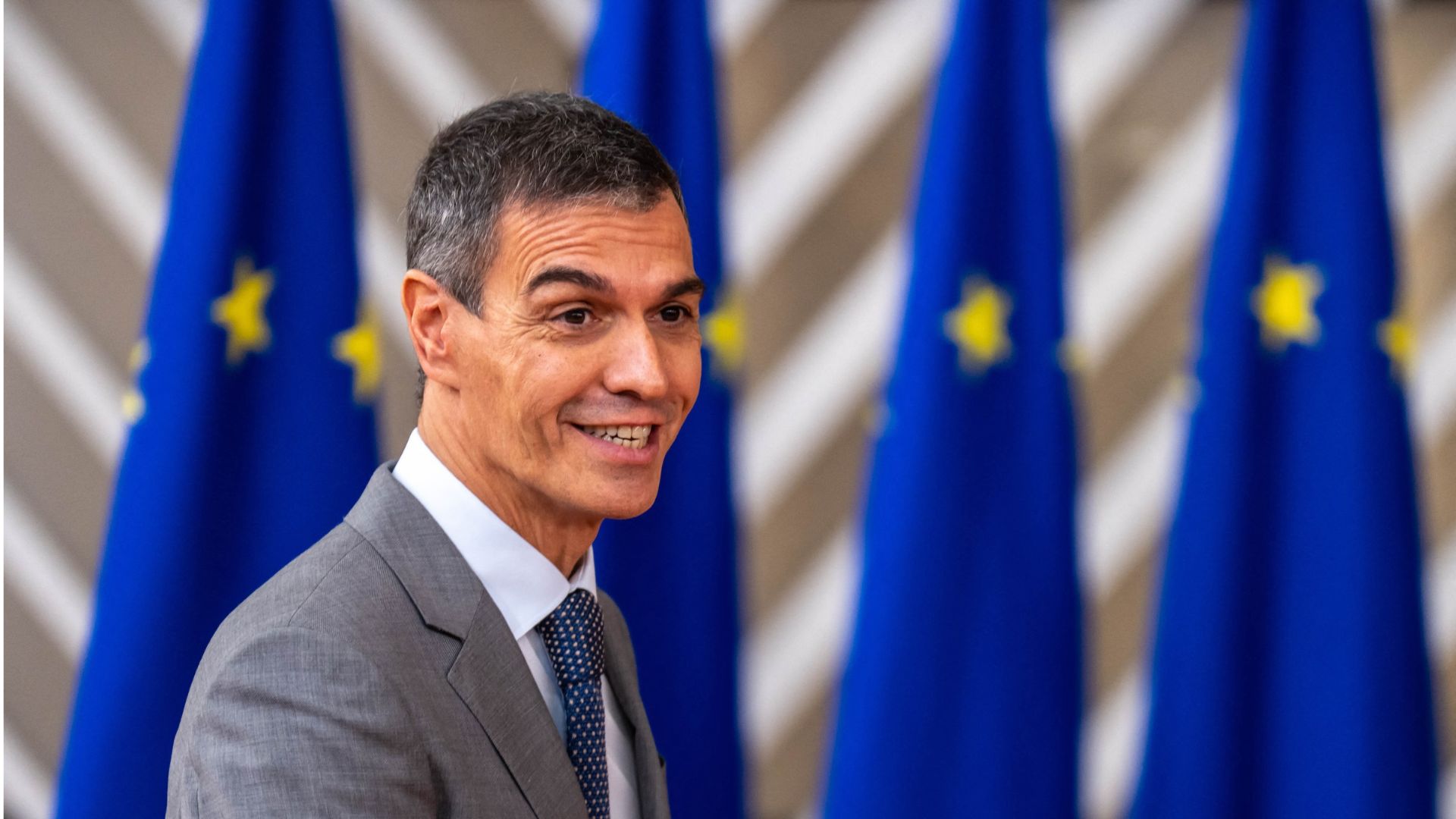 Pedro Sánchez, presidente del Gobierno, en Bruselas