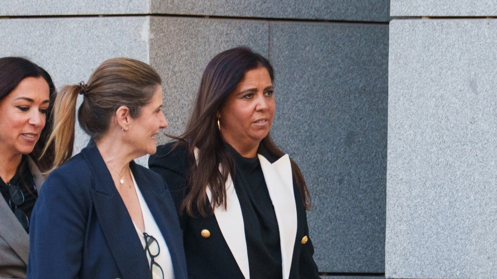 La jueza que investigó al hermano de Pedro Sánchez, Beatriz Biedma, a su salida de la Audiencia Nacional, a 8 de octubre de 2026, en Madrid (España)