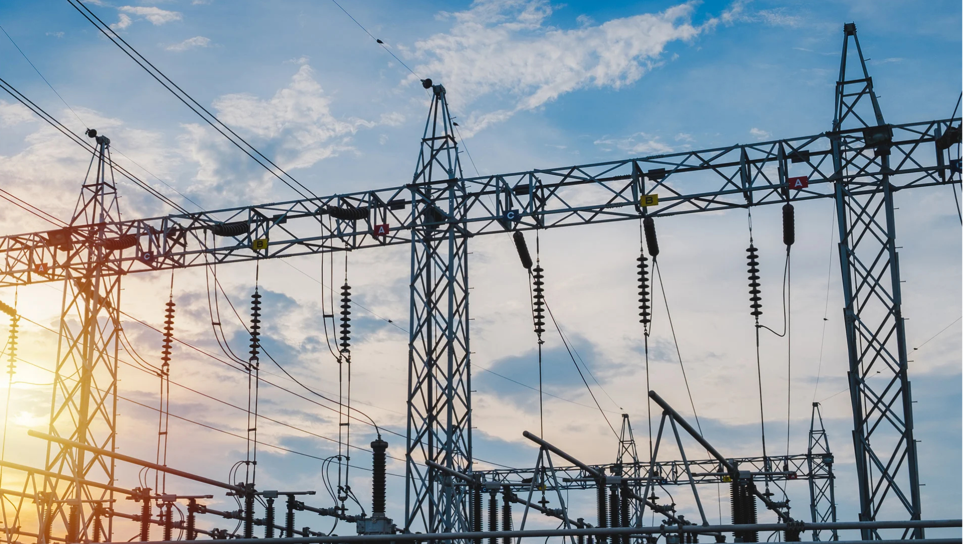 Instalaciones de una subestación eléctrica