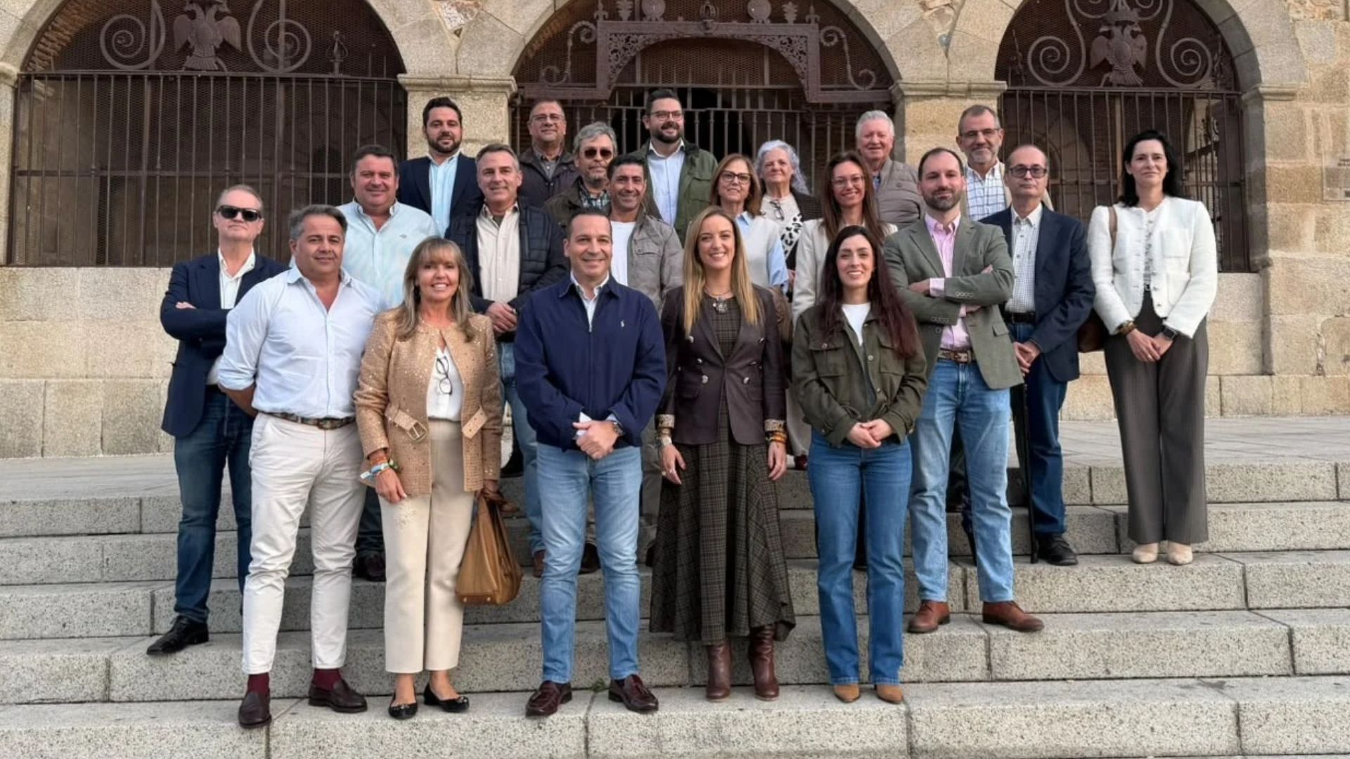 Miembros de Vox en Cáceres