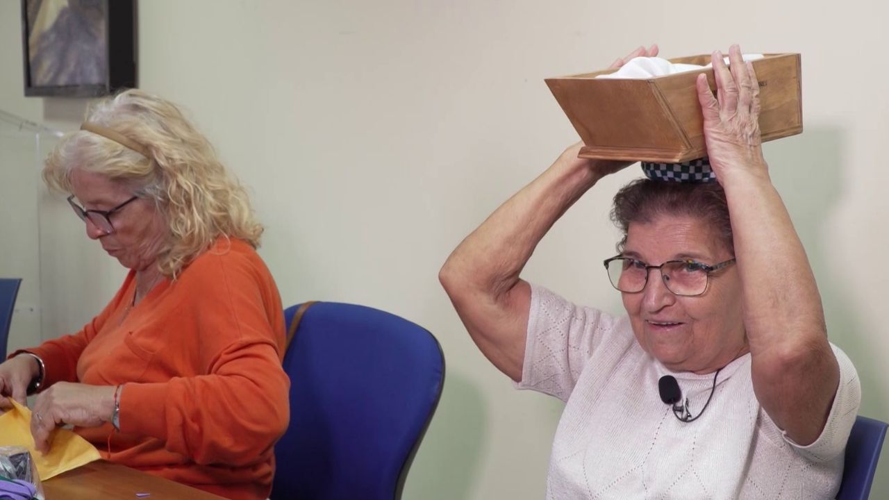 Rodillas como símbolo de la mujer rural