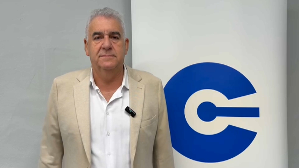 El presidente del Círculo Empresarial Moralo, Ramón Barbado