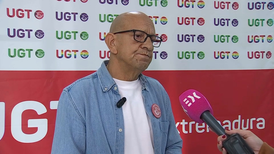 Manuel Fernández Colomo, secretario general de UGT Servicios Públicos de Extremadura