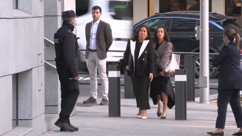 Beatriz Biedma se dirige a la Audiencia Nacional, en una imagen de archivo
