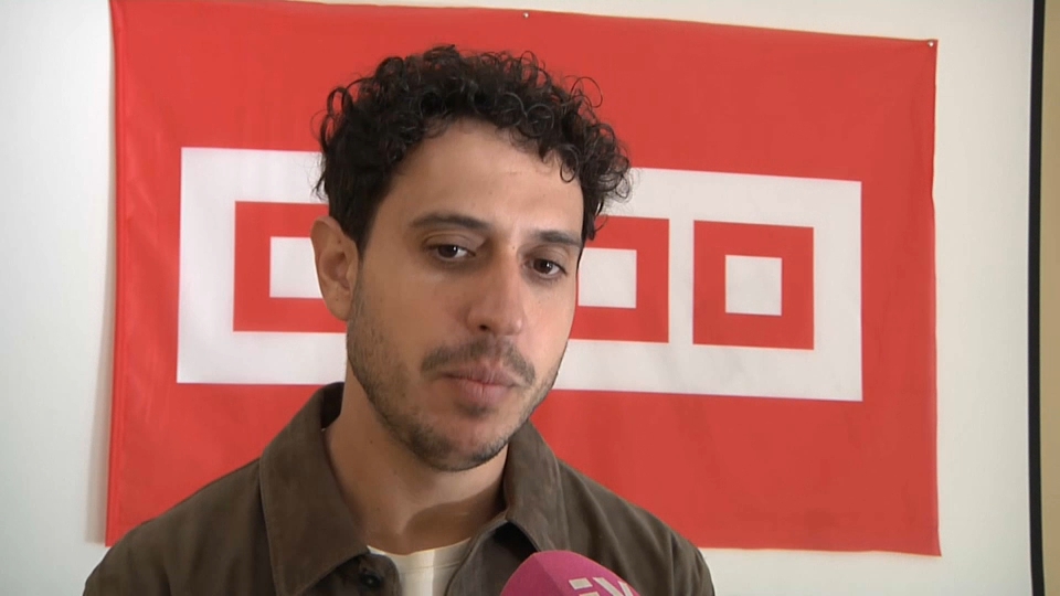 El coordinador del Área Pública de CCOO Extremadura, Manuel María Nicolás Molina