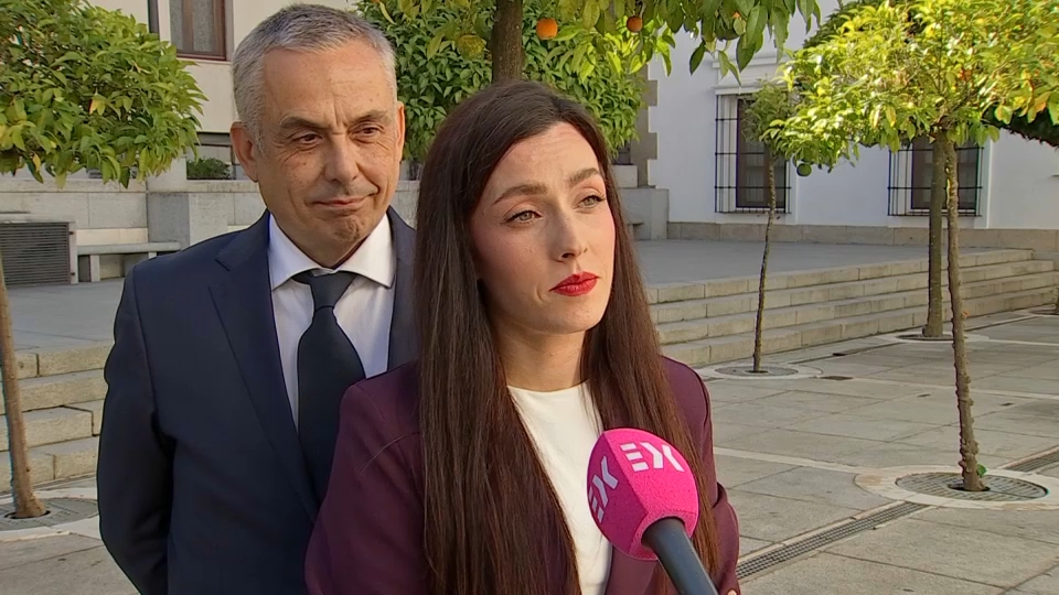 Inés Checa, portavoz del Grupo Parlamentario Vox en la Asamblea de Extremadura