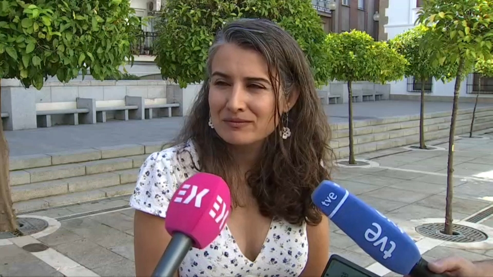 Irene de Miguel, portavoz de Unidas por Extremadura