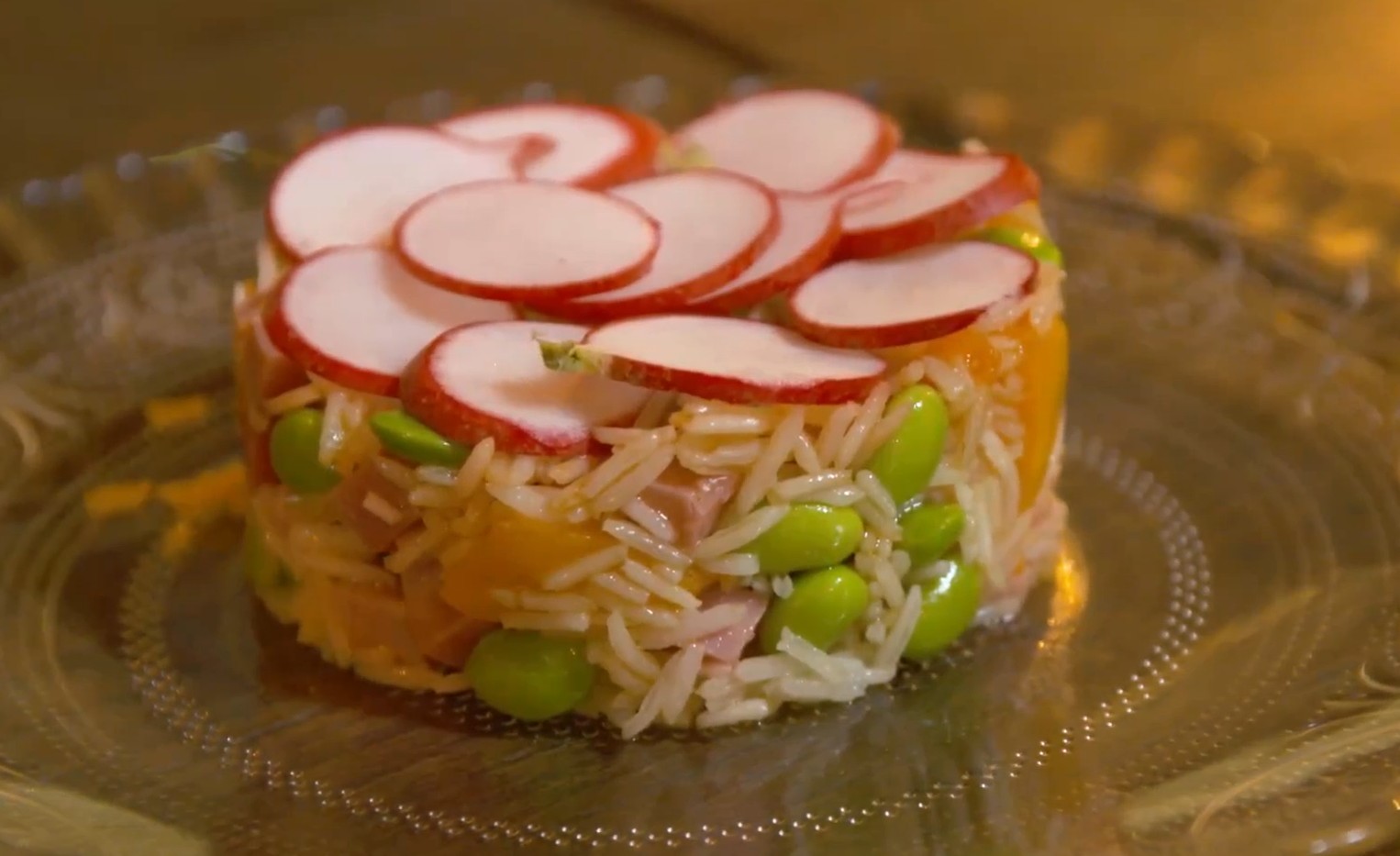 Cocina con rábano