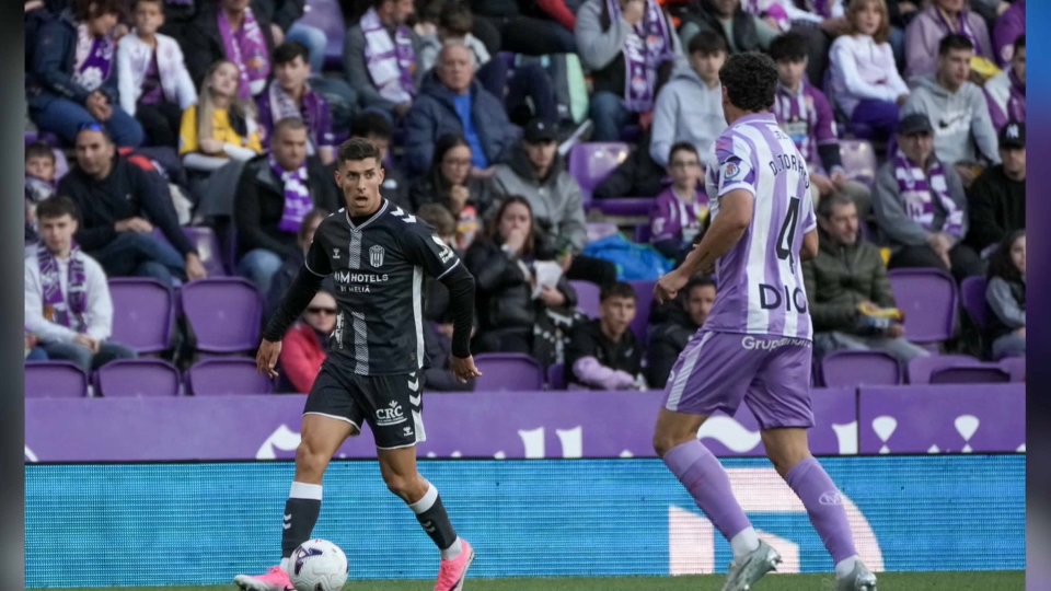 Jorge Rastrojo durante un partido, en una imagen de archivo