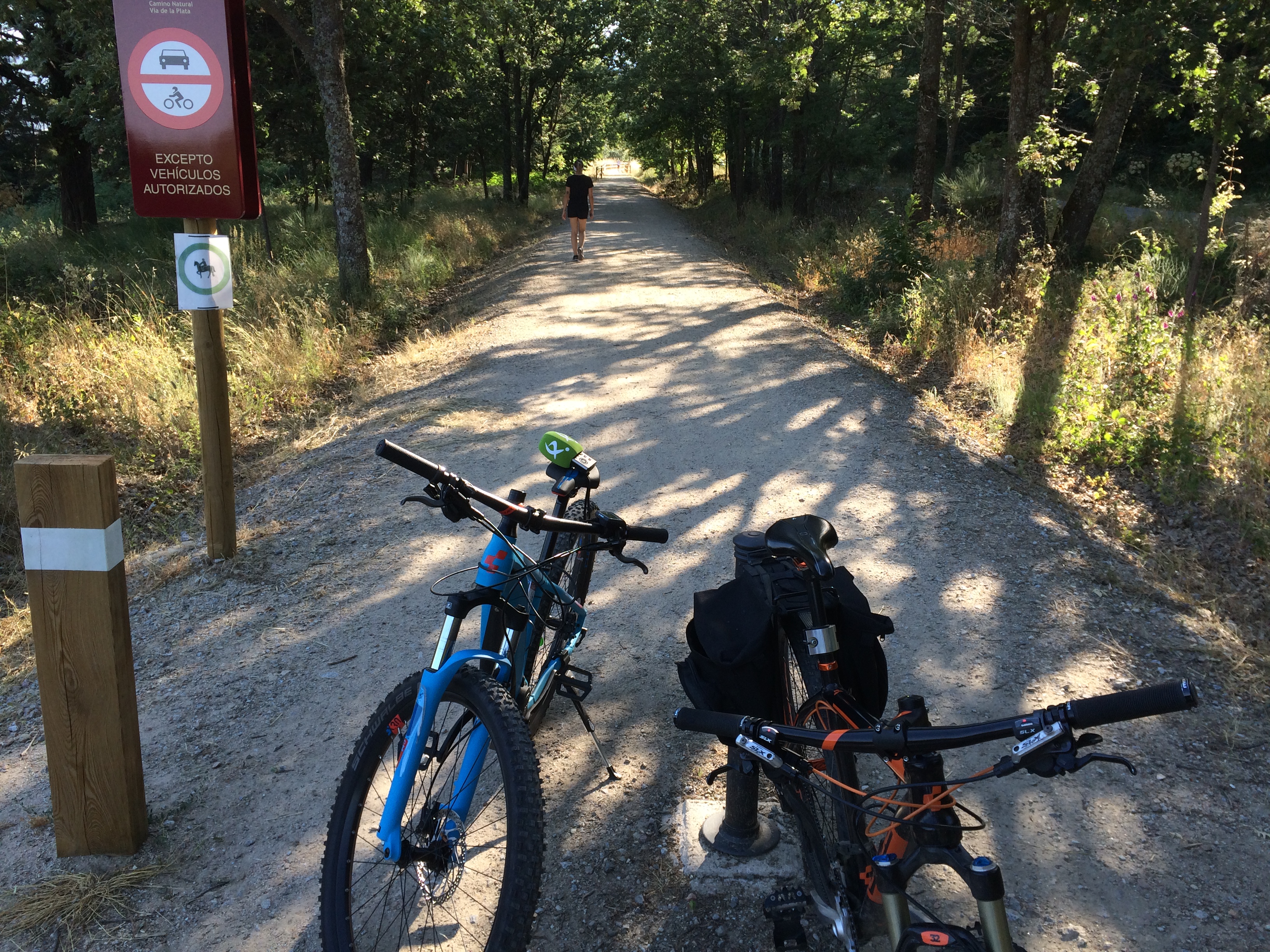 Cicloturismo por la Vía de la Plata en el Valle del Ambroz