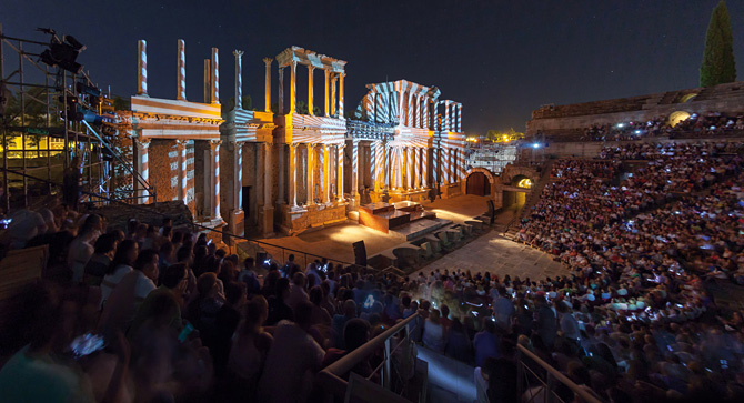 Imagen del Festival Internacional de Teatro Clásico de Mérida