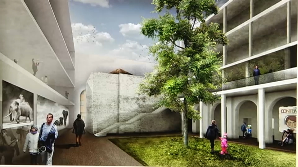 Imagen del proyecto del Hospital Provincial de Badajoz