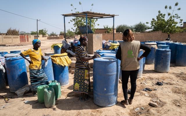 Falta de agua en Burkina Faso