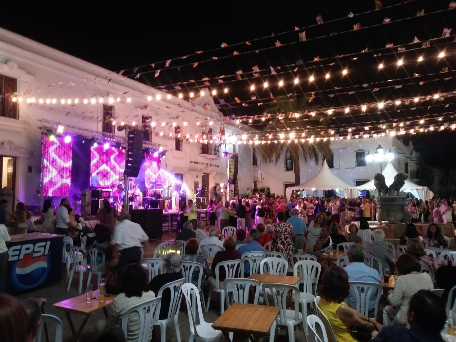 fiestas patronales en Bienvenida (Badajoz)