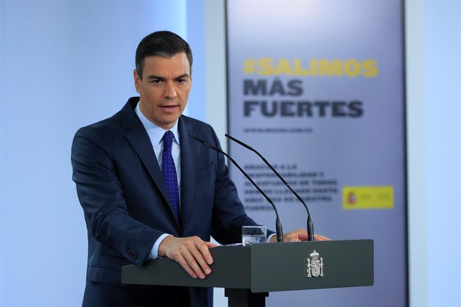declaracion institucional de pedro sanchez